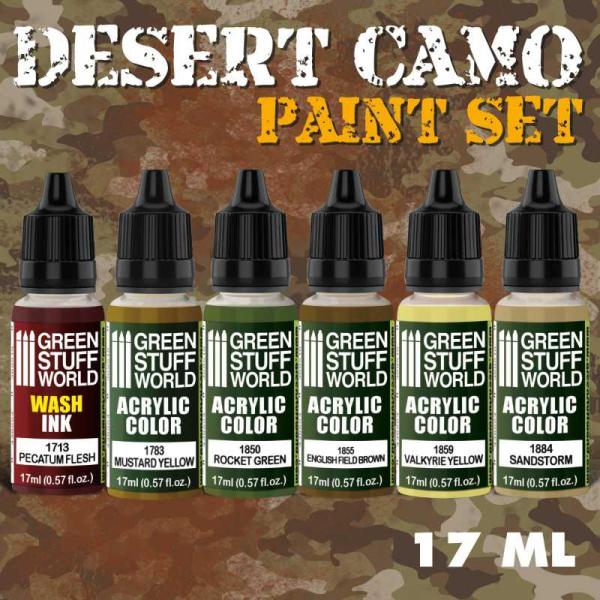 Acrylfarbe - FARBSET - DESERT CAMEO